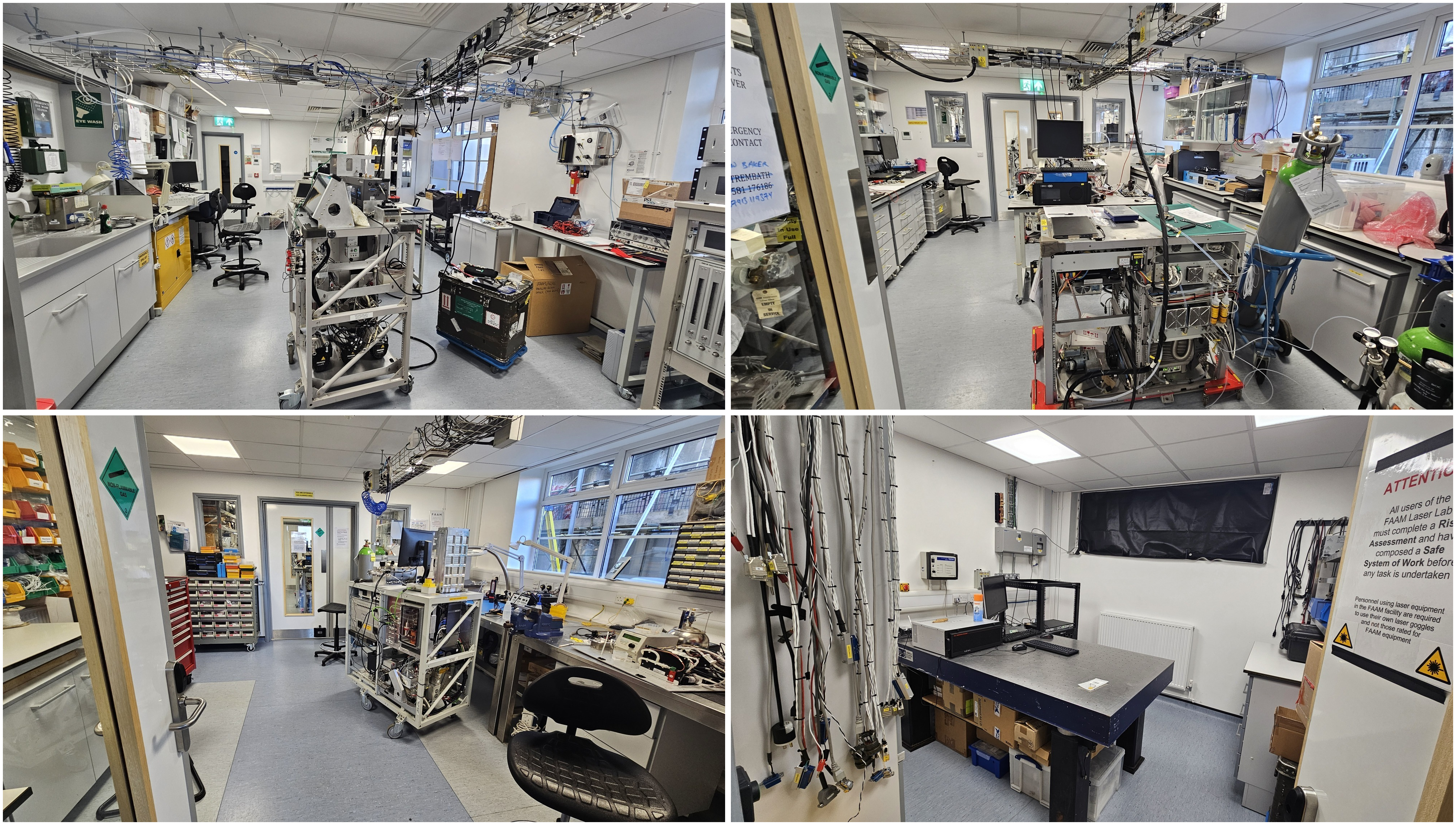 FAAM labs combined layout