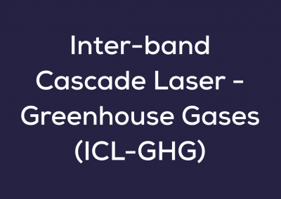 Inter-band Cascade Laser – Greenhouse Gases (ICL-GHG)