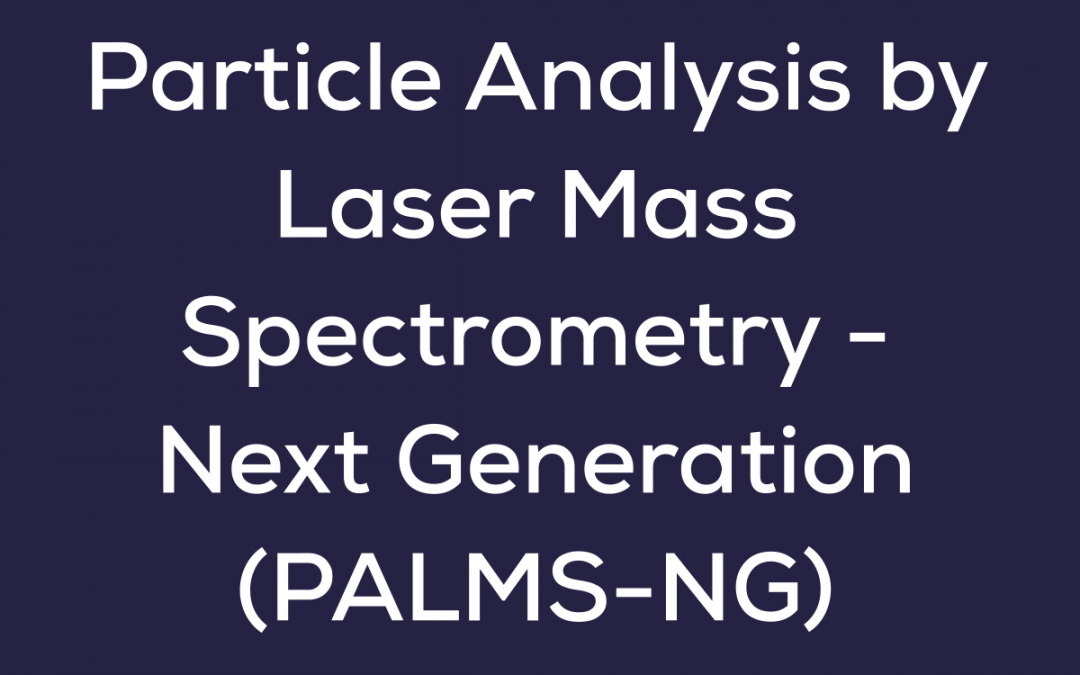 Particle Analysis by Laser Mass Spectrometry – Next Generation (PALMS-NG)