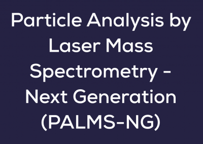 Particle Analysis by Laser Mass Spectrometry – Next Generation (PALMS-NG)