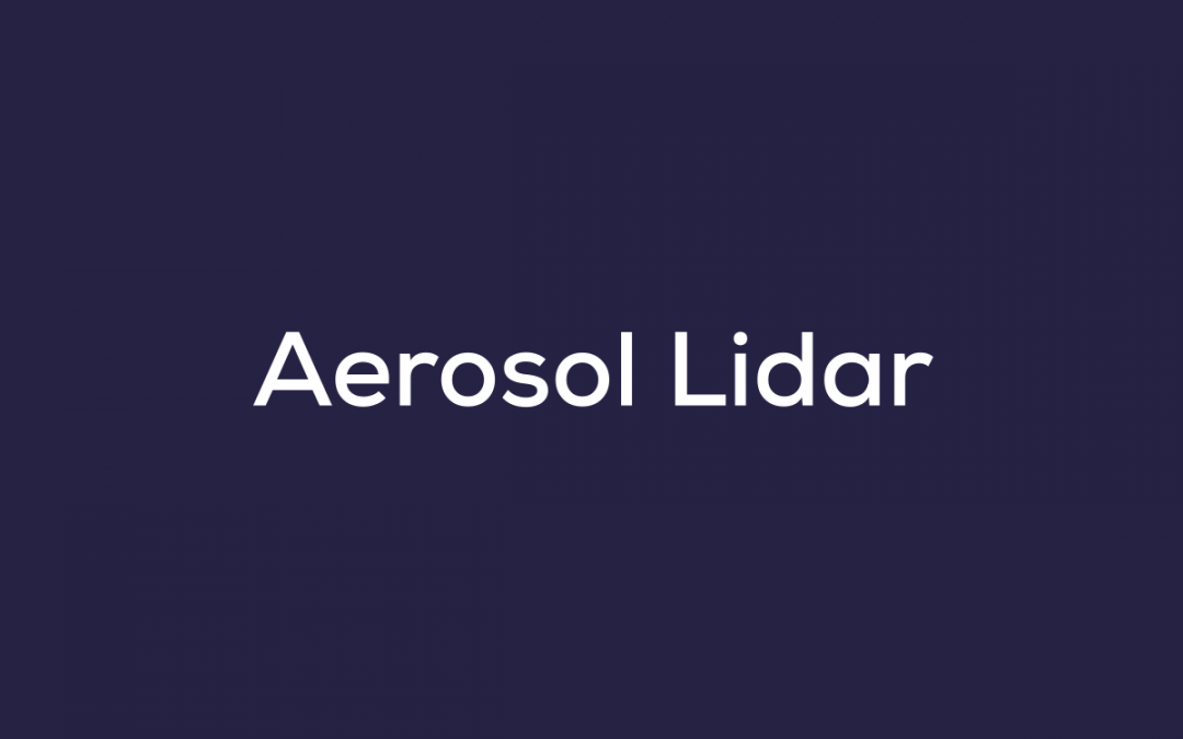 Aerosol Lidar