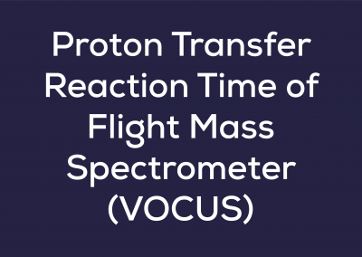 Proton Transfer Reaction Time of Flight Mass Spectrometer (VOCUS)